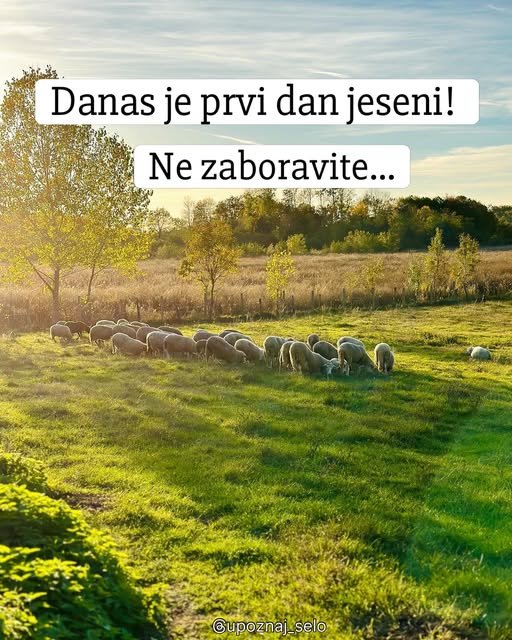 Prvi dan jeseni - 23. septembar — slika 1